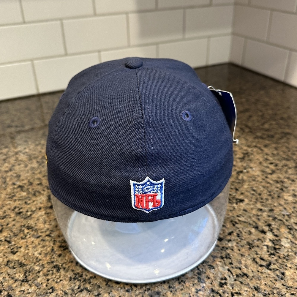 Vintage Y2K San Diego Chargers Reebok NFL Fitted Hat 7 1/8 SD Bolt Deadstock New - Picture 3 of 10